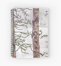 Moses Gate Pointillism Spiral Notebook