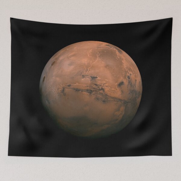 Item preview, Enhanced image of Mars Valles Marineris Hemisphere designed and sold by Raureif.