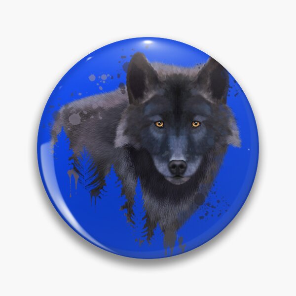 Item preview, Wolf Watercolor, Wolf Painting, Wolf Portrait, Wolf art, Wolf illustration Sticker designed and sold by AdamTorrez.