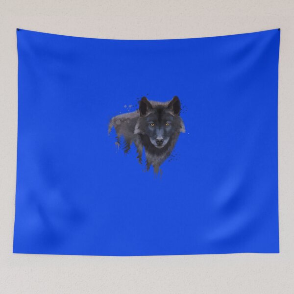 Item preview, Wolf Watercolor, Wolf Painting, Wolf Portrait, Wolf art, Wolf illustration Sticker designed and sold by AdamTorrez.