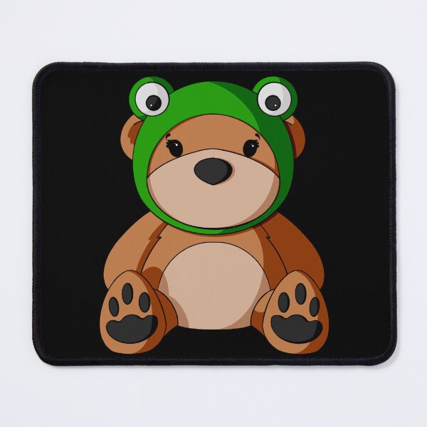 Item preview, Frog Hat Teddy Bear designed and sold by Alisha Ober Designs.