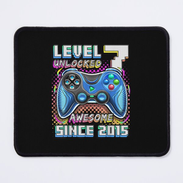 Item preview, Level 7 Unlocked Awesome 2015 Video Game 7th Birthday Boy designed and sold by Rosartistshop.