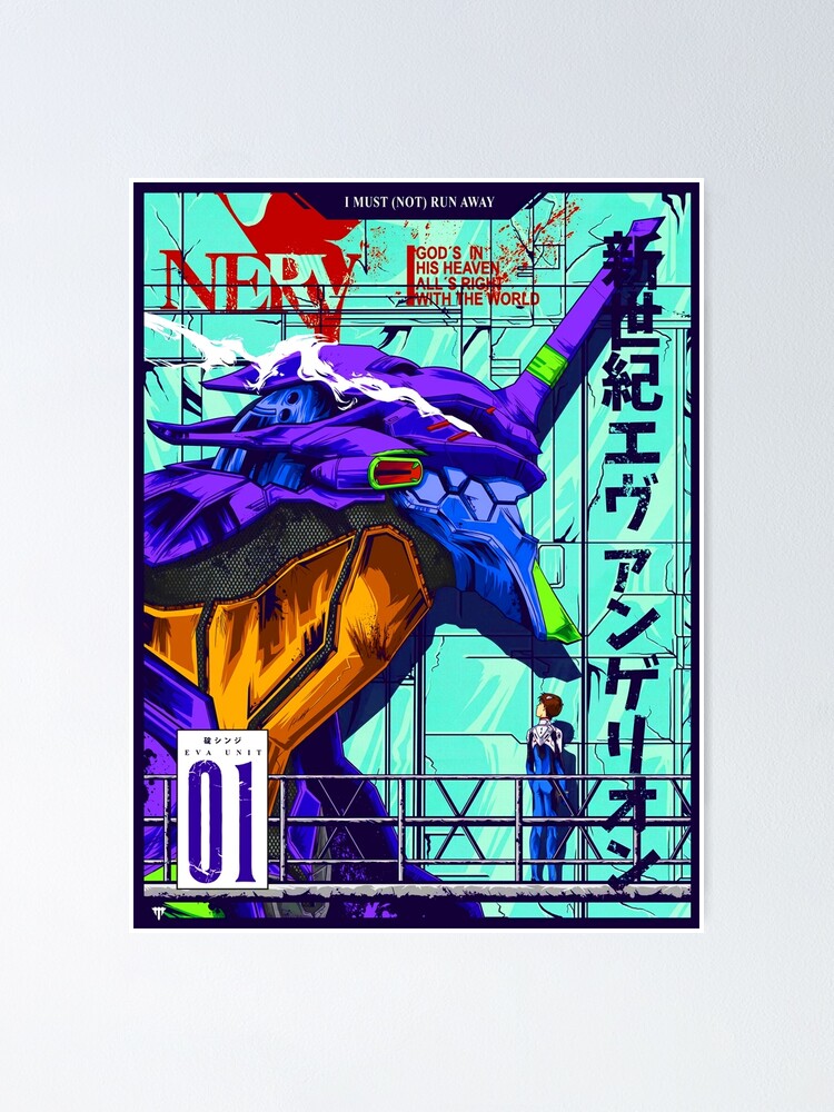 Evangelion manga poster  Wallpaper de anime, Pósteres