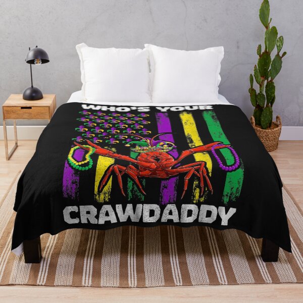 Item preview, Who's Your Crawdaddy Crawfish Mardi Gras Men Women designed and sold by Lynette1241.