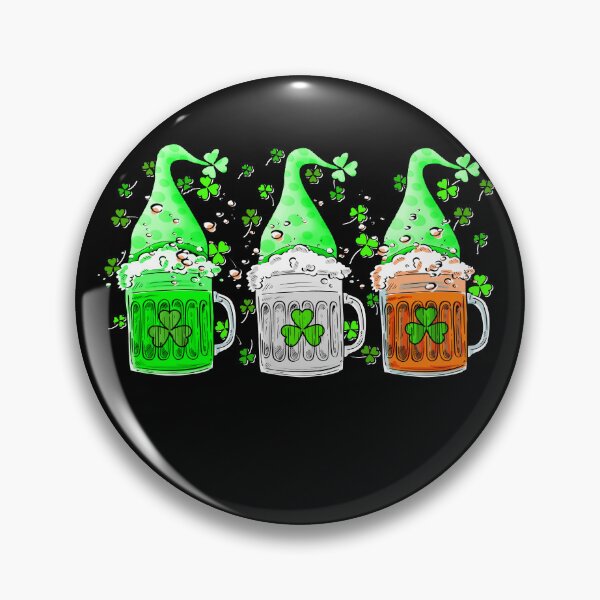 Artikelvorschau, St. Patrick Day Party Gnome Kobolde lustiges Bier, das irische Ästhetik trinkt entworfen und verkauft von Infdesigner.