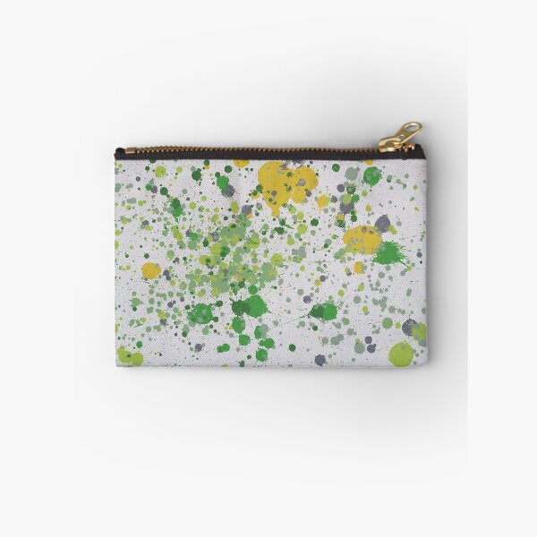 Item preview, Green Scattered - a paint splatter artwork designed and sold by peterfreeth.