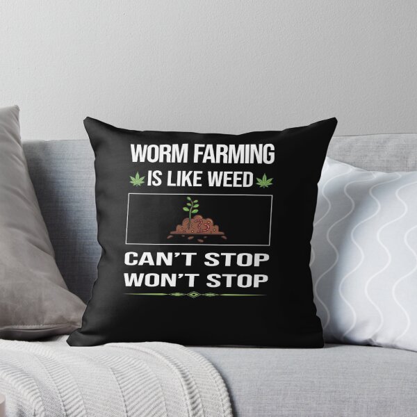 Item preview, Funny Can't Stop Worm Farming Farmer Vermiculture Vermicompost Vermicomposting designed and sold by ArydeaNoriega.