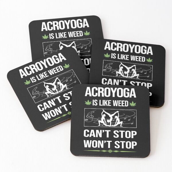 Item preview, Funny Can't Stop Acroyoga Acro Yoga designed and sold by ArydeaNoriega.