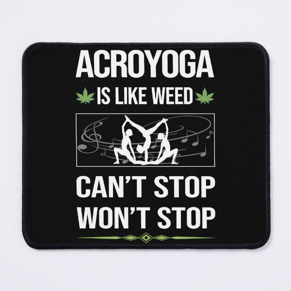 Item preview, Funny Can't Stop Acroyoga Acro Yoga designed and sold by ArydeaNoriega.