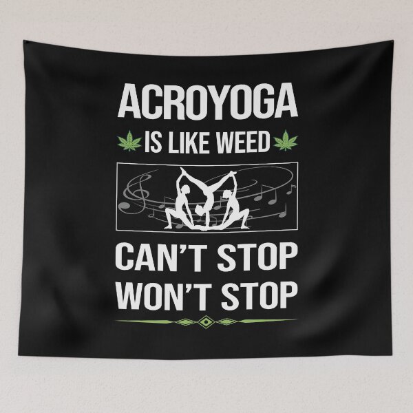 Item preview, Funny Can't Stop Acroyoga Acro Yoga designed and sold by ArydeaNoriega.