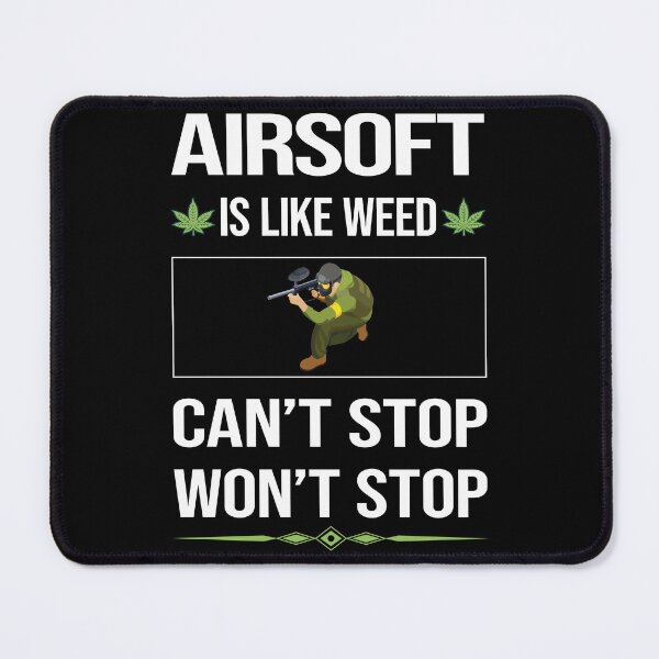 Item preview, Funny Can't Stop Airsoft designed and sold by ArydeaNoriega.