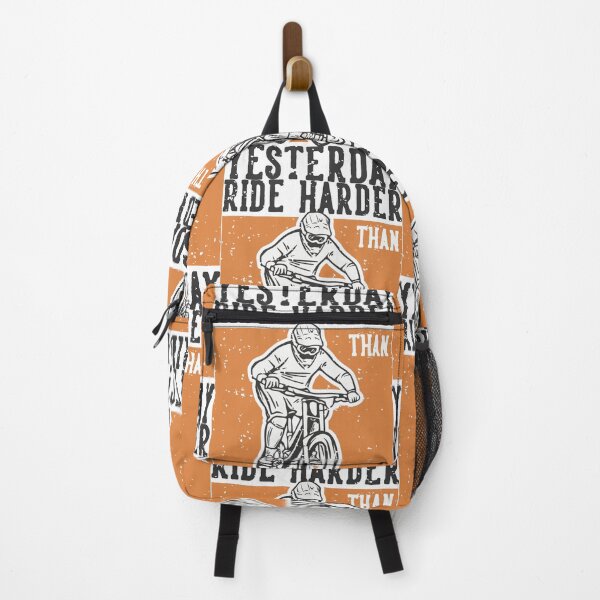 Item preview, Mountain Bike Vintage Downhill Biking Ride Harder Than Yesterday MTB Riding designed and sold by Munchy Codex.