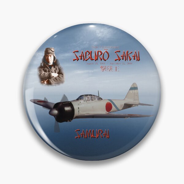 Item preview, Saburo Sakai - Samurai designed and sold by Mil Merchant.