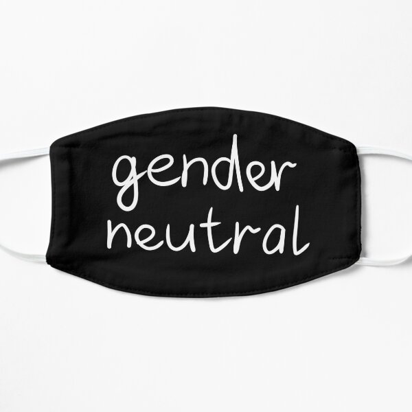 Gender Neutral  Flat Mask