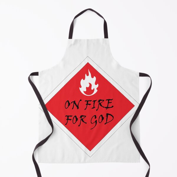 Item preview, On Fire For God designed and sold by cksplash.