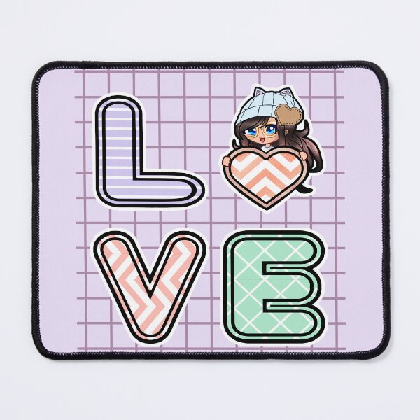 Item preview, Valentines LOVE aesthetic anime chibi gacha art designed and sold by Infdesigner.