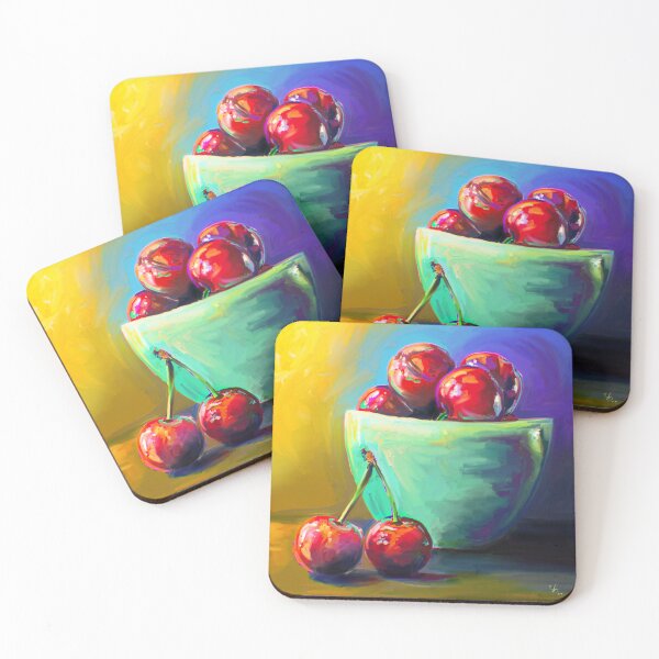 Item preview, cherries bowl designed and sold by Julie Boehm.