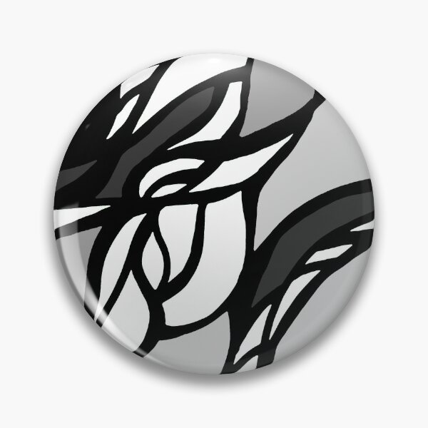 Item preview, Twisted-Abstract geometric shapes minimal illustration in black and white designed and sold by jeanyun48.
