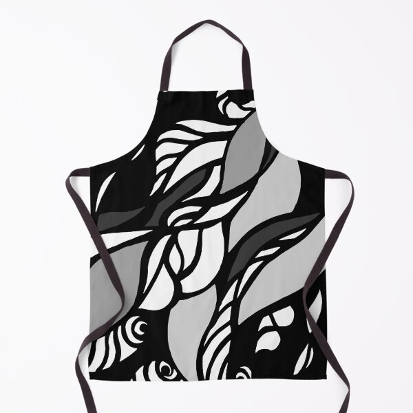 Item preview, Twisted-Abstract geometric shapes minimal illustration in black and white designed and sold by jeanyun48.