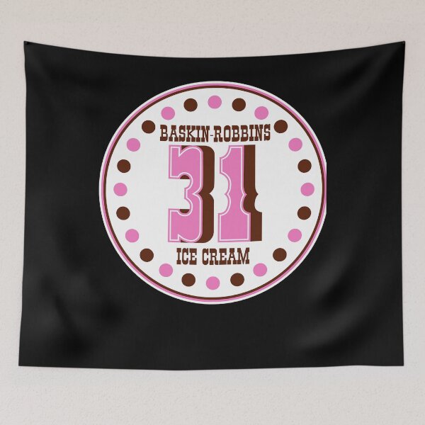 Item preview, Vintage Defunct Baskin-Robbins 60s-70s Ice Cream Logo Classic T-Shirt.png designed and sold by TerriWilliams1.