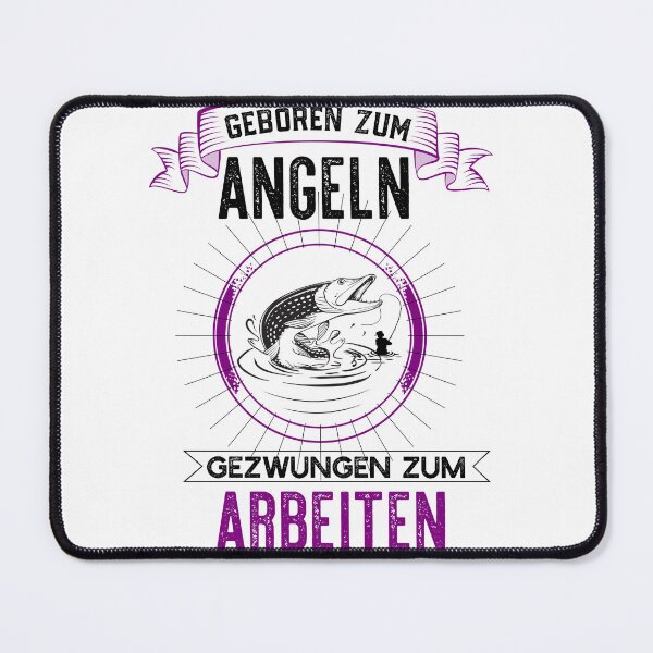 Item preview, geboren zum Angeln gezwungen zum arbeiten designed and sold by TheBFStore.
