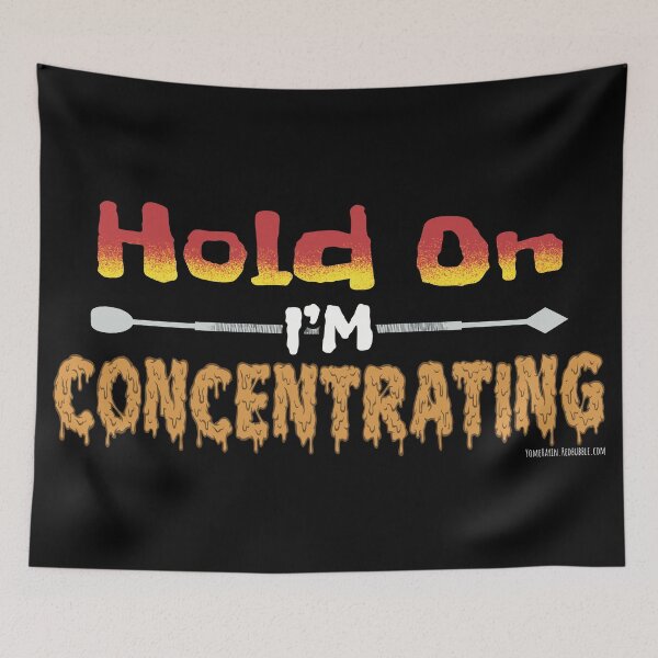 Item preview, Hold on im concentrating  designed and sold by YomeHayin.