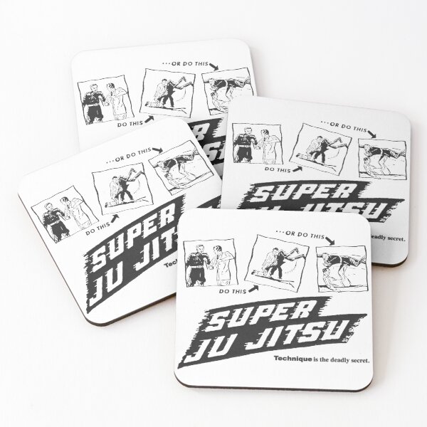 Item preview, Vintage Jiu Jitsu Cartoon – Super Ju-Jitsu Technique! designed and sold by neon-d.