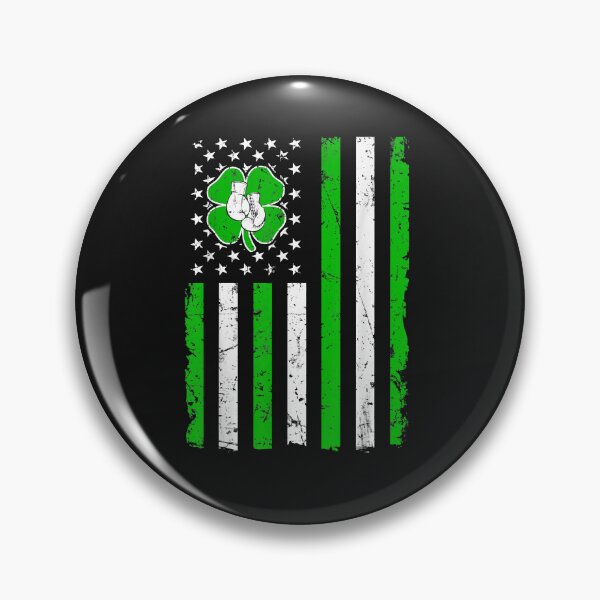 Item preview, Boxing Retro St Patricks Day Irish Sport American Flag designed and sold by Nena12312.