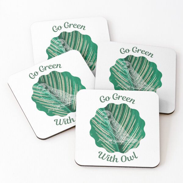 Item preview, Go Green With Owl designed and sold by kucingmaikan.