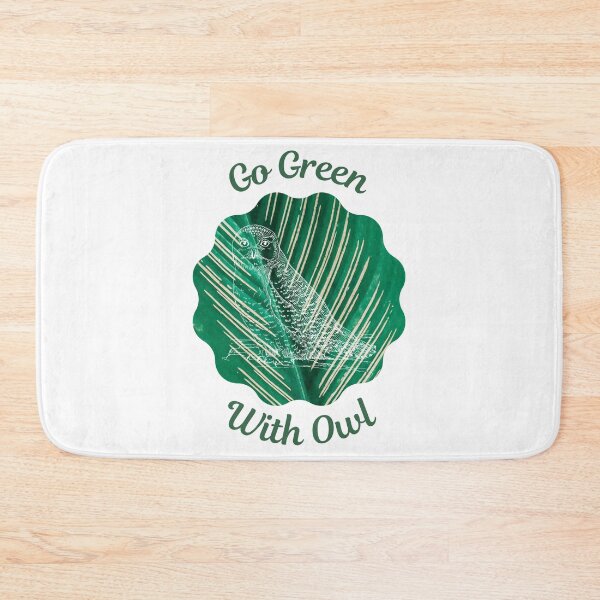 Item preview, Go Green With Owl designed and sold by kucingmaikan.