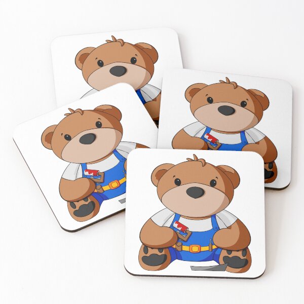 Artikelvorschau, Maler-Teddybär entworfen und verkauft von Alisha Ober Designs.