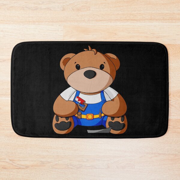 Artikelvorschau, Maler-Teddybär entworfen und verkauft von Alisha Ober Designs.