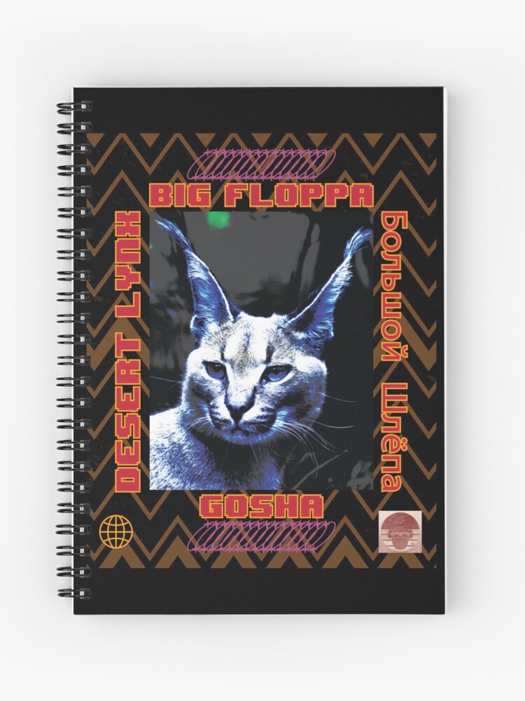 Cuaderno de espiral for Sale con la obra «gran meme floppa» de BE