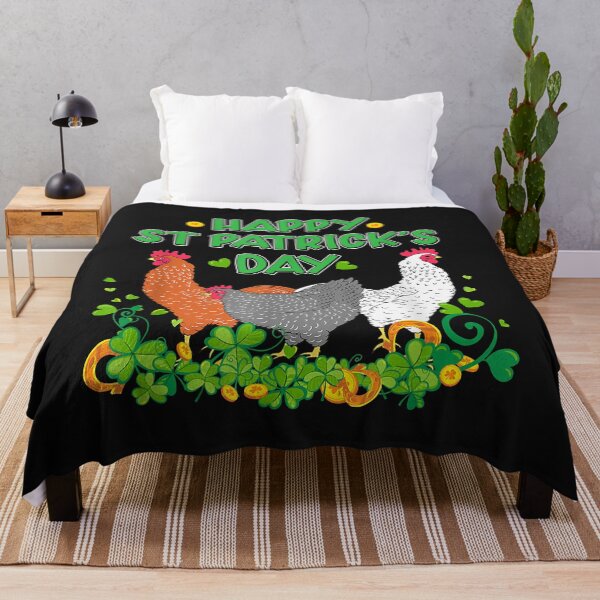 Item preview, Happy St Patrick's Day Chicken Lover Farmer Farming Irish designed and sold by Nena12312.