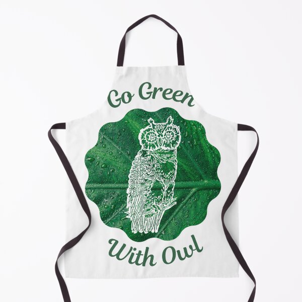 Item preview, Go Green With Owl designed and sold by kucingmaikan.