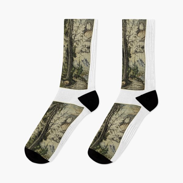 Item preview, Albrecht Altdorfer Landscape with a Double Spruce in the Foreground 1520. designed and sold by Vitage-Art45.