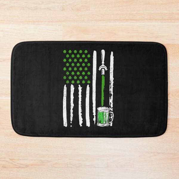 Item preview, Irish American Flag Draft Beer Shamrock St Patrick's Day Men designed and sold by Nena12312.