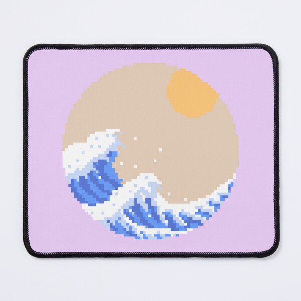 Item preview, Great Wave Of Kanagawa pixel art designed and sold by VADIMproducts.