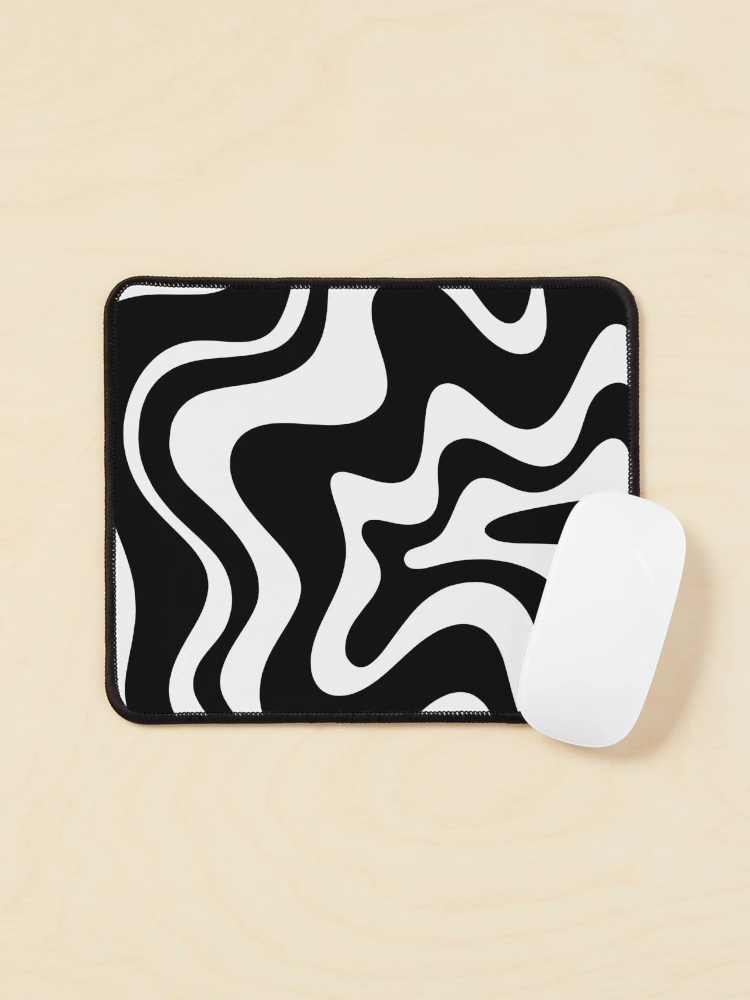 liquid-swirl-retro-abstract-pattern-in-black-and-white-mouse-pad-for-sale-by-kierkegaard-redbubble