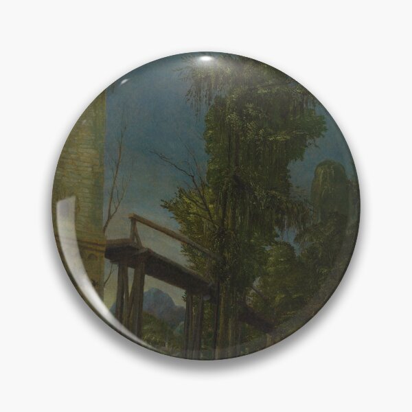 Item preview, Albrecht Altdorfer Landscape with a Footbridge 1520 designed and sold by Vitage-Art45.