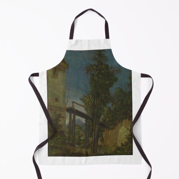 Item preview, Albrecht Altdorfer Landscape with a Footbridge 1520 designed and sold by Vitage-Art45.
