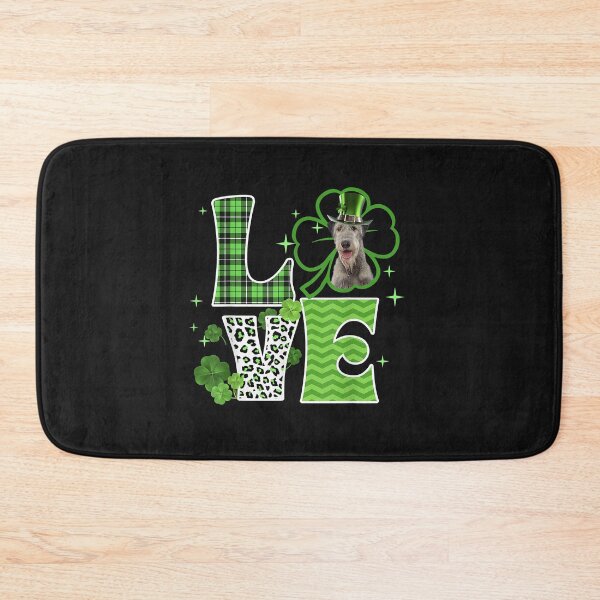 Item preview, Irish Wolfhound Shamrock Lucky Clover Irish St Patricks Day designed and sold by Nena12312.