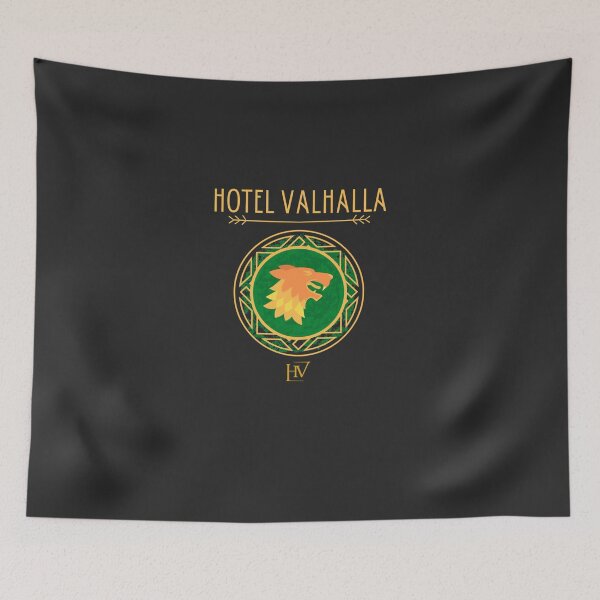 Item preview, Hotel Valhalla Standard Classic T-Shirt Essential T-Shirt designed and sold by KorbinianMichel.