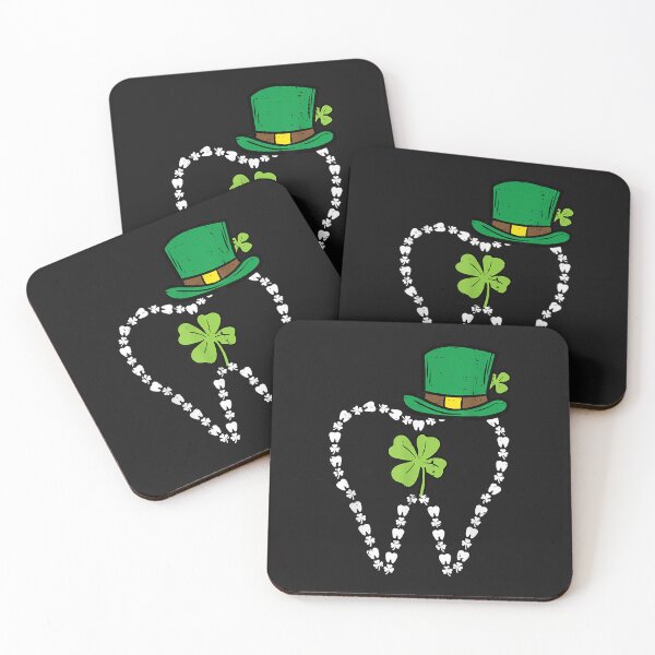 Item preview, Leprechaun Tooth Shamrock St Patrick Day Dentist Dental Asst designed and sold by Nena12312.