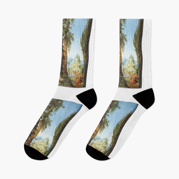 Item preview, Albrecht Altdorfer Landscape with Satyr Family. designed and sold by Vitage-Art45.