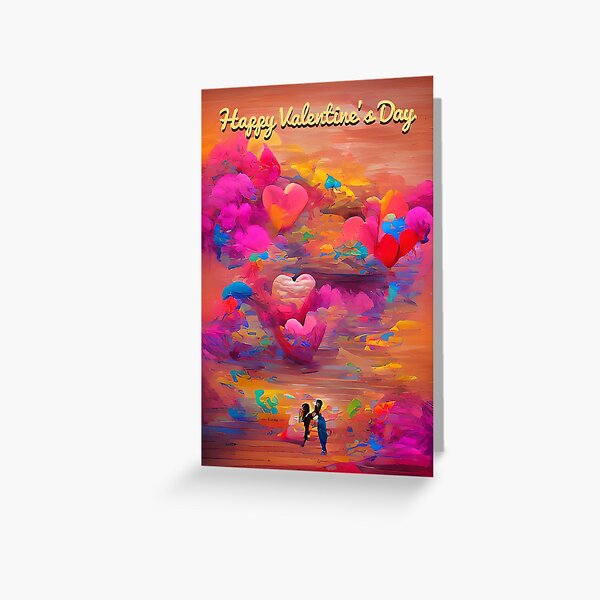 Valentines Heart Greeting Card
