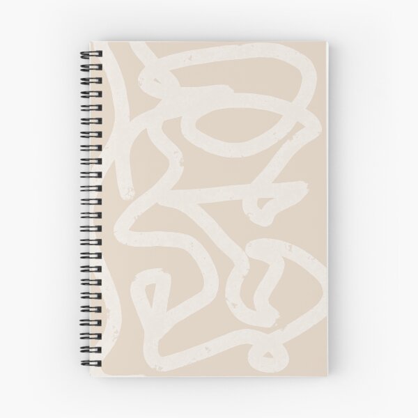 Item preview, Neutral Minimalist Beige And Imperfect White Lines designed and sold by ArtforDailyLife.