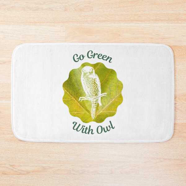 Item preview, Go Green With Owl designed and sold by kucingmaikan.