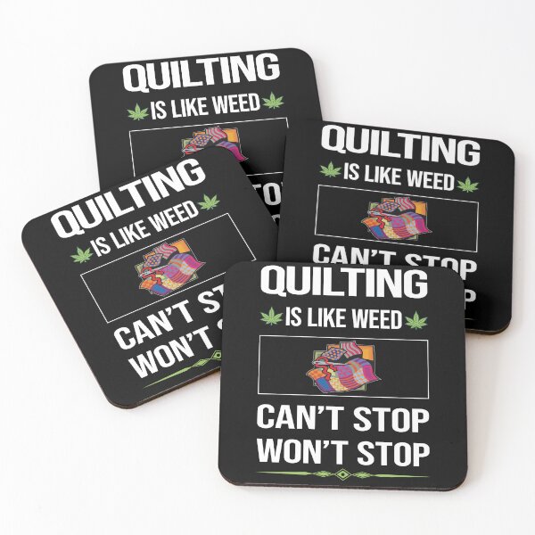 Item preview, Funny Can't Stop Quilting Quilt Quilter designed and sold by FulviaContreras.