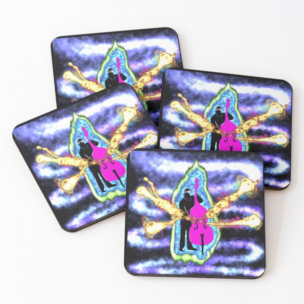 Item preview, Double Bass Player On Fire designed and sold by MottoDigging.